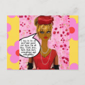 Briefkaart - het strand maakt alles vast wat brief (Voorkant)