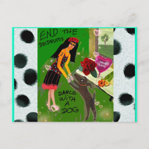 Briefkaart - het strand maakt alles vast wat brief