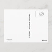 Briefkaart - Het water is prima. (Achterkant)