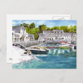 briefkaart 'Hier komt de zomer' (Voorkant / Achterkant)