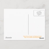 briefkaart 'Hier komt de zomer' (Achterkant)