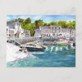 briefkaart 'Hier komt de zomer' (Voorkant)