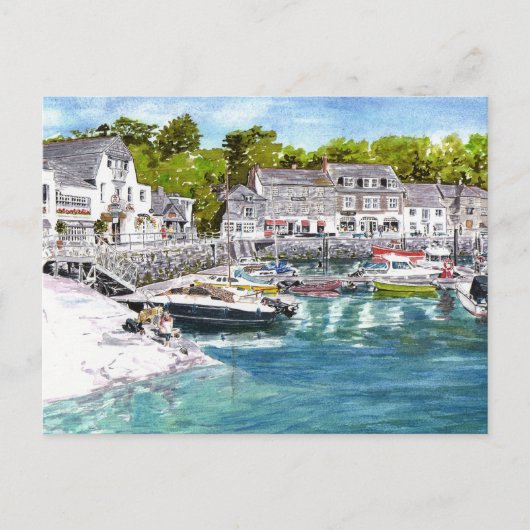 briefkaart 'Hier komt de zomer' (Voorkant)