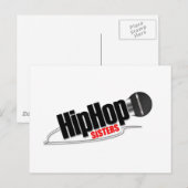 Briefkaart HIP HOP SISTERS (Voorkant / Achterkant)
