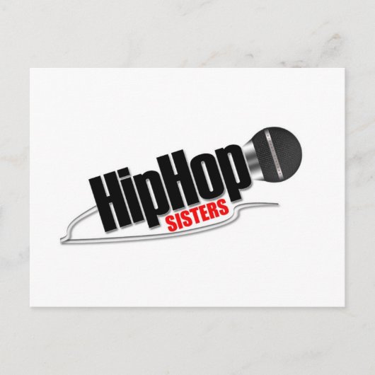 Briefkaart HIP HOP SISTERS (Voorkant)
