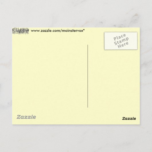 Briefkaart historische kostuums (Achterkant)