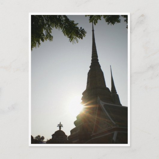 Briefkaart Ho Phra Kheow (Voorkant)