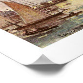 Briefkaart Hobart, Tasmania, Australië Poster (Hoek)