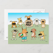 Briefkaart Hogs Rule (Voorkant / Achterkant)