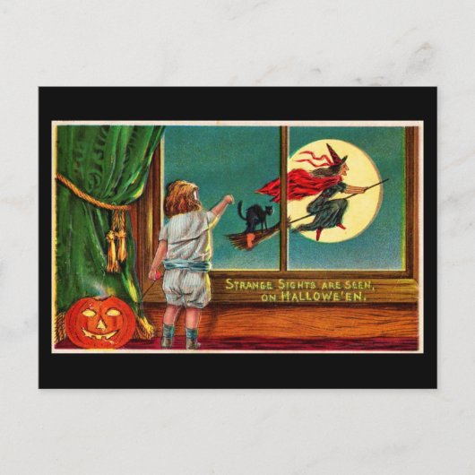 Briefkaart-Holiday Art- Halloween 18 Feestdagenkaart (Voorkant)