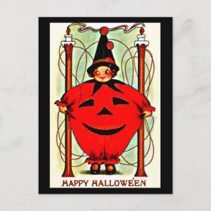Briefkaart-Holiday Art- Halloween 22 Feestdagenkaart