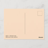 Briefkaart Hongaarse muis postkruising (Achterkant)