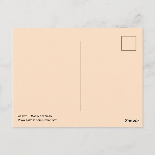 Briefkaart Hongaarse muis postkruising (Achterkant)