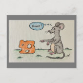 Briefkaart Hongaarse muis postkruising (Voorkant)