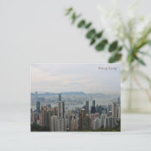 Briefkaart Hongkong (Staand voorkant)