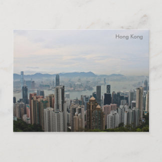 Briefkaart Hongkong
