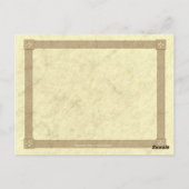 Briefkaart honingBeer (Achterkant)