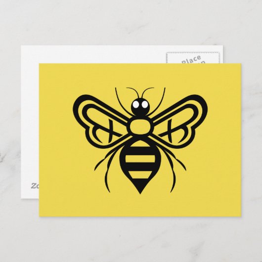 Briefkaart honingbijen (Voorkant / Achterkant)