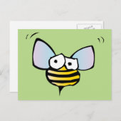 Briefkaart honingbijen (Voorkant / Achterkant)