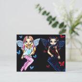 briefkaart "Hoop en wanhoop" (Staand voorkant)