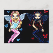 briefkaart "Hoop en wanhoop" (Voorkant)