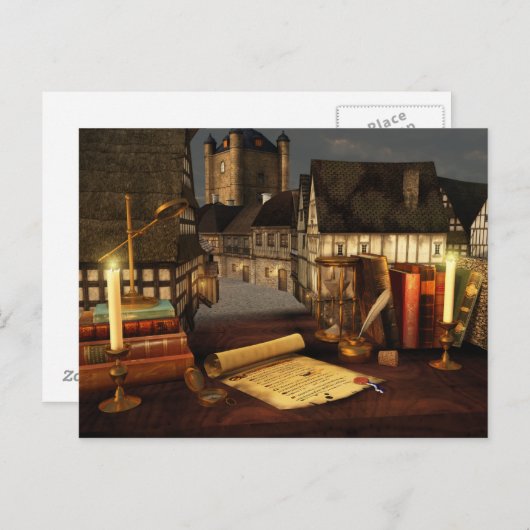 Briefkaart Horizons over de oudheid (Voorkant / Achterkant)