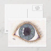 Briefkaart horizontaal (Voorkant / Achterkant)