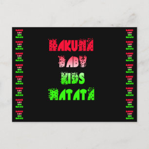 Briefkaart horizontale Sjabloon