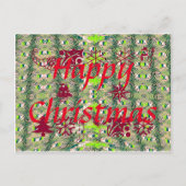 Briefkaart horizontale Sjabloon (Voorkant)