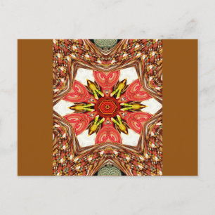 Briefkaart horizontale Sjabloon