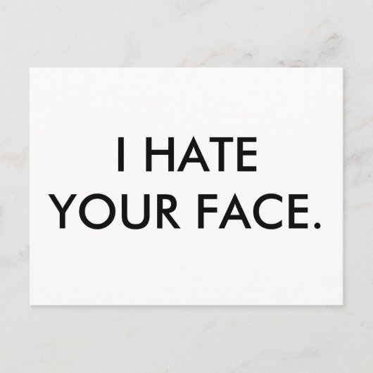 Briefkaart horizontale Sjabloon (Voorkant)