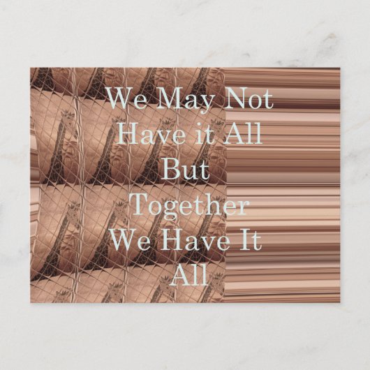 Briefkaart horizontale Sjabloon (Voorkant)