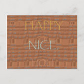 Briefkaart horizontale Sjabloon (Voorkant)