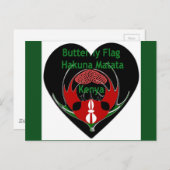 Briefkaart horizontale Sjabloon (Voorkant / Achterkant)