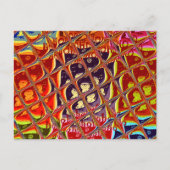 Briefkaart horizontale Sjabloon (Voorkant)