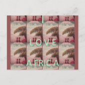 Briefkaart horizontale Sjabloon (Voorkant)