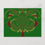 Briefkaart horizontale Sjabloon (Voorkant)