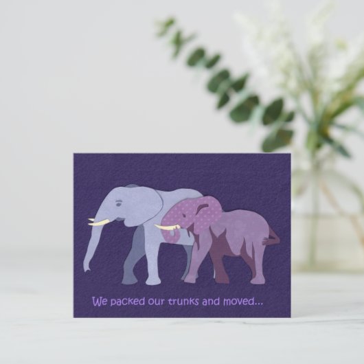 Briefkaart horizontale Sjabloon (Staand voorkant)