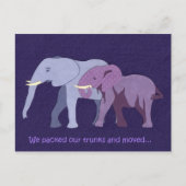 Briefkaart horizontale Sjabloon (Voorkant)