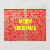 Briefkaart horizontale Sjabloon (Voorkant)