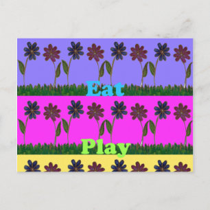 Briefkaart horizontale Sjabloon