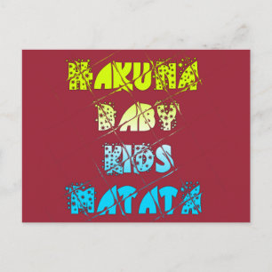 Briefkaart horizontale Sjabloon