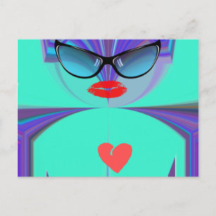 Briefkaart horizontale Sjabloon