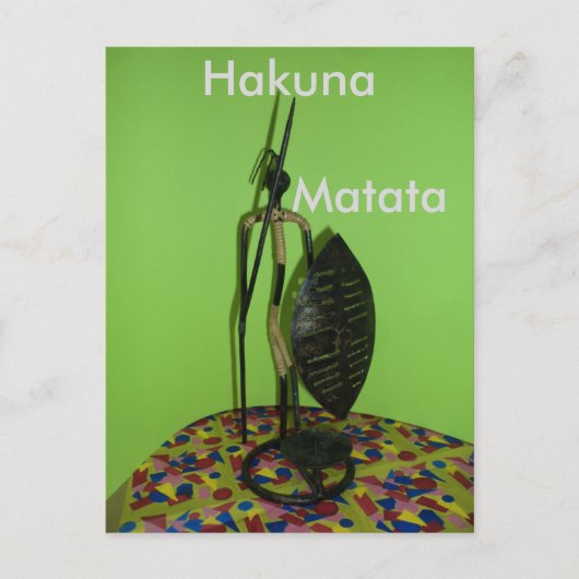 Briefkaart horizontale Sjabloon (Voorkant)