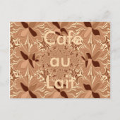 Briefkaart horizontale Sjabloon (Voorkant)