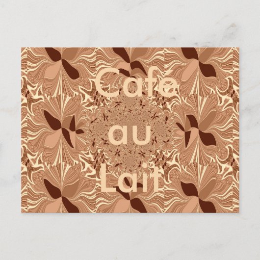 Briefkaart horizontale Sjabloon (Voorkant)