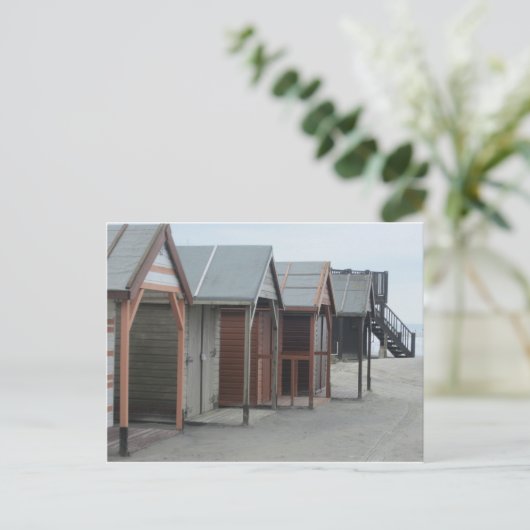 Briefkaart horizontale Sjabloon (Staand voorkant)