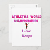 Briefkaart horizontale Sjabloon (Voorkant / Achterkant)