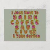 Briefkaart horizontale Sjabloon (Voorkant)