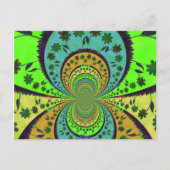 Briefkaart horizontale Sjabloon (Voorkant)